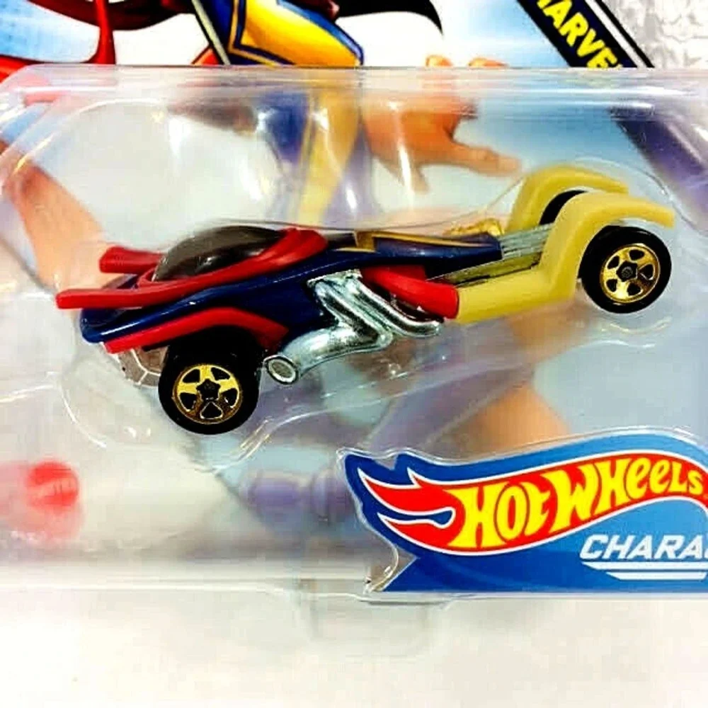 Marvel Hot Wheels Ms Marvel/Taskmaster Black Widow Movie Character Cars Set 2